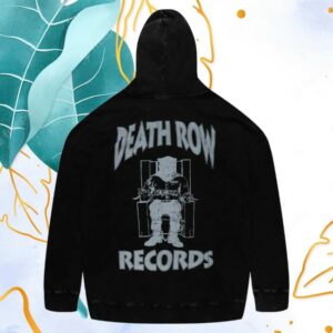 kenny Snoopermarket Merch Death Row Core Acid Wash Hoodie