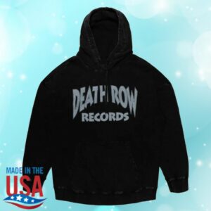 kenny Snoopermarket Merch Death Row Core Acid Wash Hoodie0