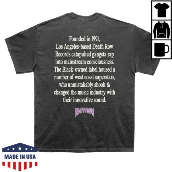 kenny Snoopermarket Merch Death Row X Mass Appeal Hip Hop Till Infinity Tee
