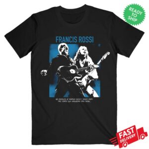 kenny Status Quo Merch Francis Rossi 2025 Tour Tee1