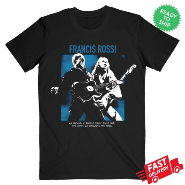 kenny Status Quo Merch Francis Rossi 2025 Tour Tee1