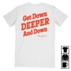 kenny Status Quo Merch Rossi Young Down Down Logo Lyric White Tee