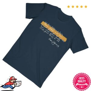 kenny Status Quo Merch Rossi Young Down Down Lyric Navy Tee1