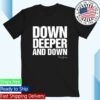 kenny Status Quo Merch Rossi Young Down Down Slogan Lyric Black Tee
