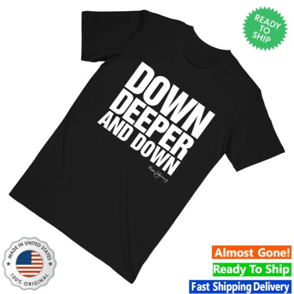 kenny Status Quo Merch Rossi Young Down Down Slogan Lyric Black Tee0