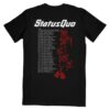 kenny Status Quo Merch The Party Aint Over Black Tour Tee1