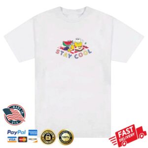 kenny Stay Cool Nyc Merch Picnic Tee White