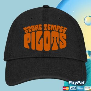 kenny Stone Temple Pilots Store Merch Psychedelic Denim Dad Hat