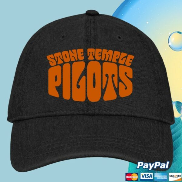 kenny Stone Temple Pilots Store Merch Psychedelic Denim Dad Hat
