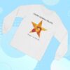 kenny Stone Temple Pilots Store Merch Star Long Sleeve White Shirt0