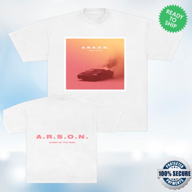 kenny Story Of The Year Merch Shop Store ARSON Album Shirt kenny Story Of The Year Merch Shop Store ARSON Album Shirt