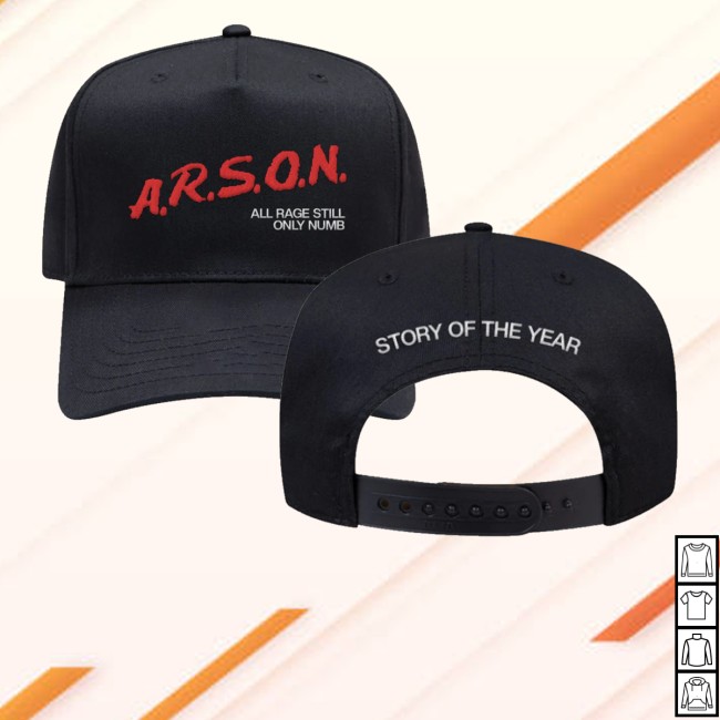 kenny Story Of The Year Merch Store ARSON Snapbackss kenny Story Of The Year Merch Store ARSON Snapbackss
