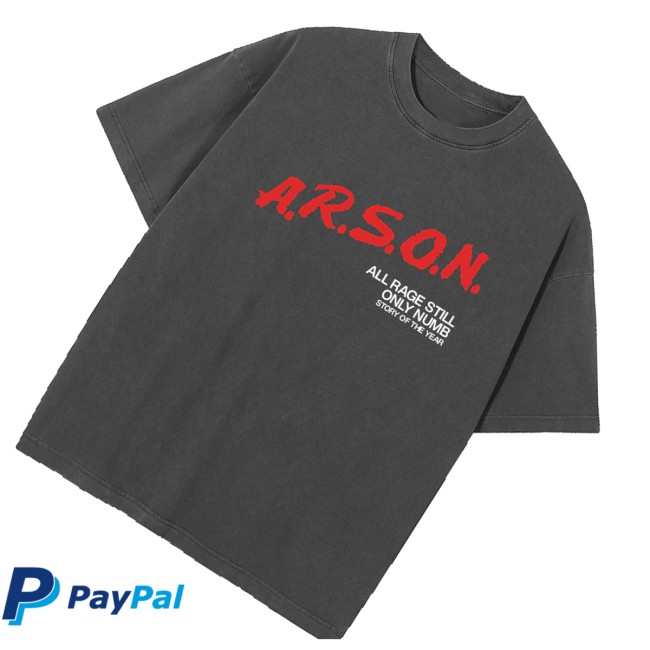 kenny Story Of The Year Merch Store ARSON Vintage Tees kenny Story Of The Year Merch Store ARSON Vintage Tees