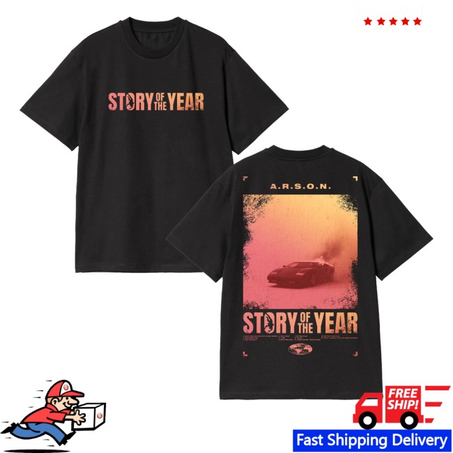 kenny Story Of The Year Merch Store AaRSON Album Black Teess kenny Story Of The Year Merch Store AaRSON Album Black Teess