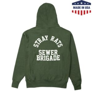 kenny Stray Rats Merch Sewer Brigade Hoodie Forest Green kenny Stray Rats Merch Sewer Brigade Hoodie Forest Green