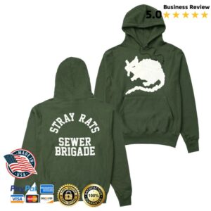 kenny Stray Rats Merch Sewer Brigade Hoodie Forest Green0 kenny Stray Rats Merch Sewer Brigade Hoodie Forest Green0