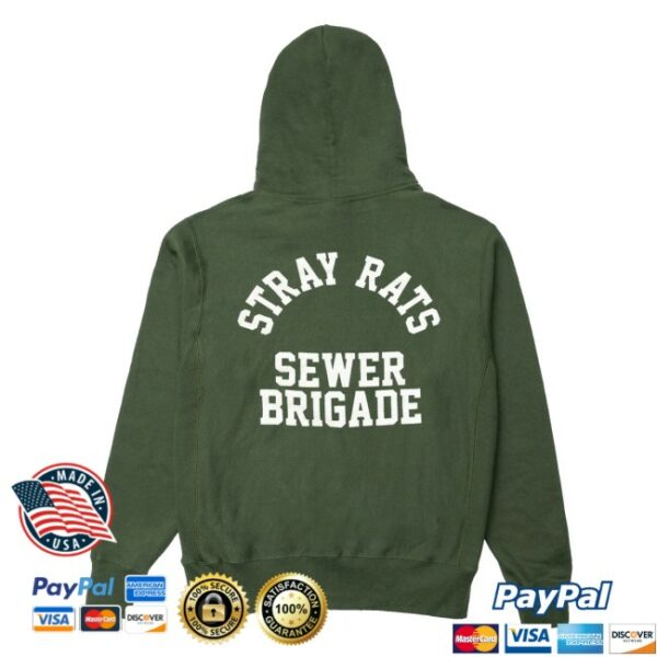 kenny Stray Rats Merch Store Sewer Brigade Hoodie Forest