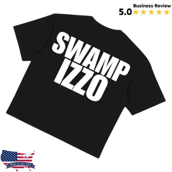 kenny Swamp Izzo Merch Oversized Swamp Izzo Tee Black0
