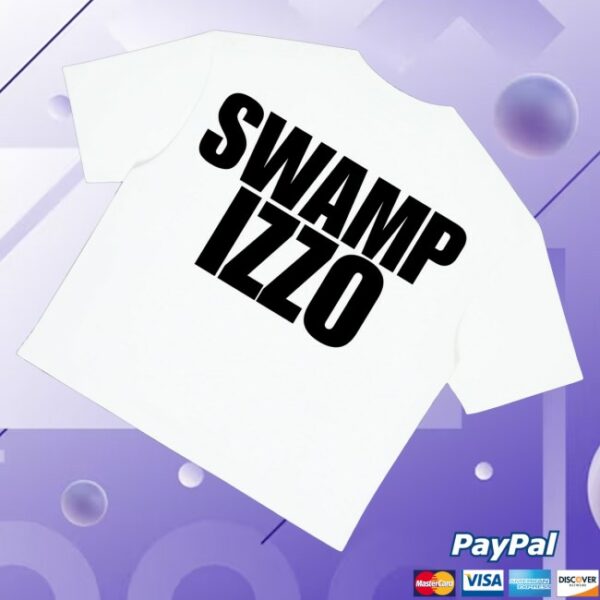 kenny Swamp Izzo Merch Oversized Swamp Izzo Tee White0