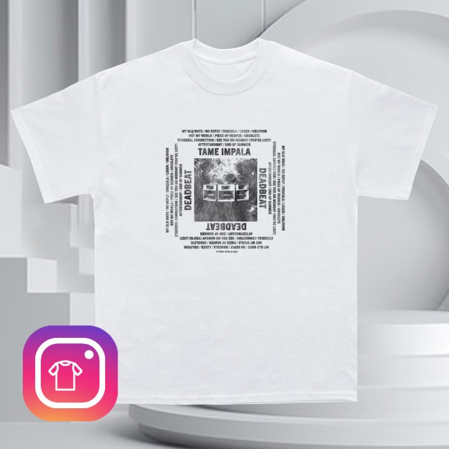 kenny Tame Impala Merch Deadbeat Speaker Tee kenny Tame Impala Merch Deadbeat Speaker Tee