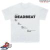Tame Impala Merch Store Deadbeat Tracklist Shirt White 2 kenny Tame Impala Merch Store Deadbeat Tracklist Shirt White