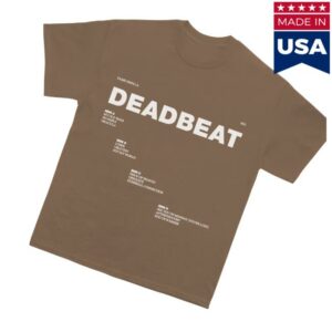 kenny Tame Impala Merch Store Shop Deadbeat Tracklist T Shirtww kenny Tame Impala Merch Store Shop Deadbeat Tracklist T Shirtww