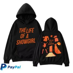 kenny Taylor Swift Merch Store 2025 The Life Of A Showgirl New Hoodie