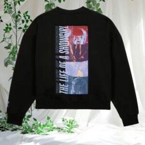 kenny Taylor Swift Merch Store The Life Of A Showgirl Film Strip Black Sweatshirt