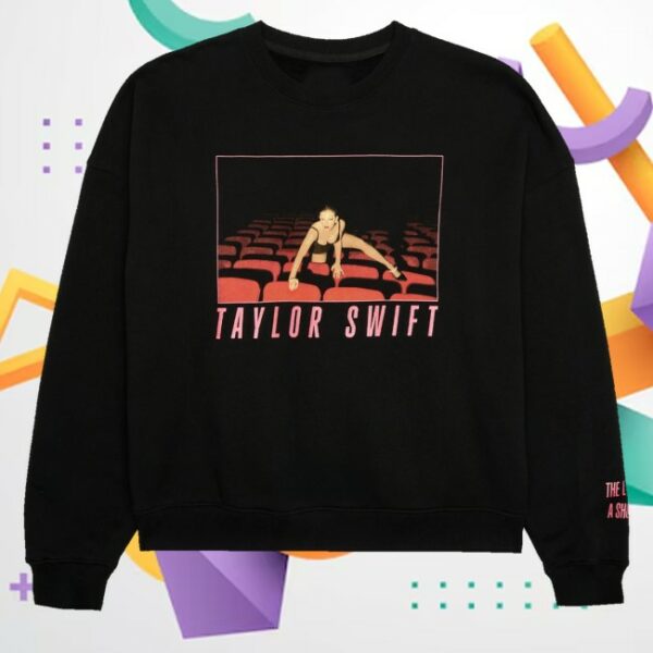 kenny Taylor Swift Merch Store The Life Of A Showgirl Its Frightening Black Sweatshirts