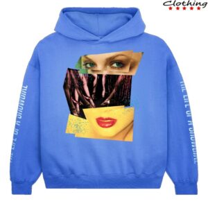 kenny Taylor Swift Merch Store The Life Of A Showgirl Violet Blue Hoodie