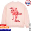 kenny Taylor Swift Merch Store You Can Call Me Honey If You Want Pink Crewneck Sweatshirt
