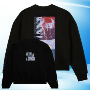 kenny Taylor Swift Merch The Life Of A Showgirl Film Strip Black Sweatshirt