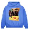 kenny Taylor Swift Merch The Life Of A Showgirl Violet Blue Hoodie