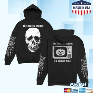 kenny The Acacia Strain Store Merch Skull Mask Hoodiess