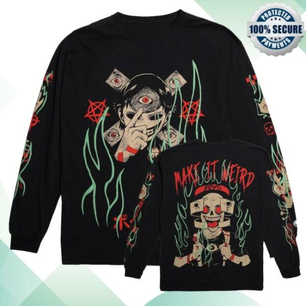 kenny The Boys Merch Shop Store Trip Of Terror Make It Weird Long Sleeve Shirt