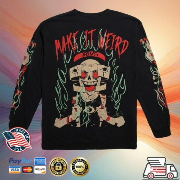 kenny The Boys Store Merch Trip Of Terror Make It Weird Long Sleeve