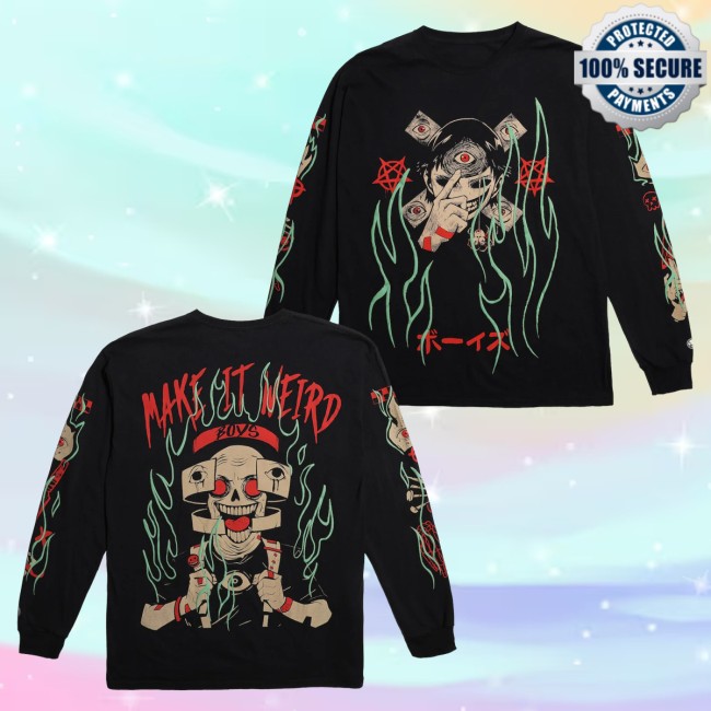 kenny The Boys Store Merch Trip Of Terror Make It Weird Oversized Long Sleeve0 kenny The Boys Store Merch Trip Of Terror Make It Weird Oversized Long Sleeve0