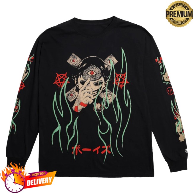 kenny The Boys Store Merch Trip Of TerrorMake It Weird Oversized Long Sleeve0 kenny The Boys Store Merch Trip Of TerrorMake It Weird Oversized Long Sleeve0