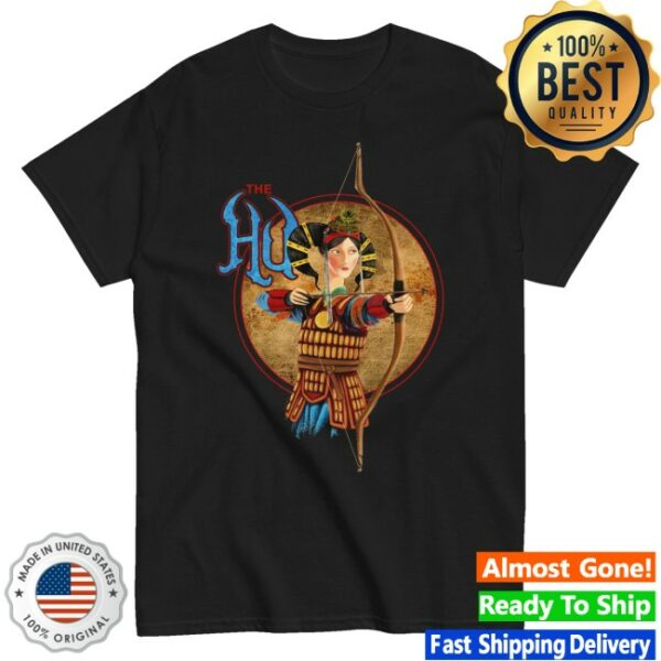 kenny The Hu Merch Archer Painting Black Tee