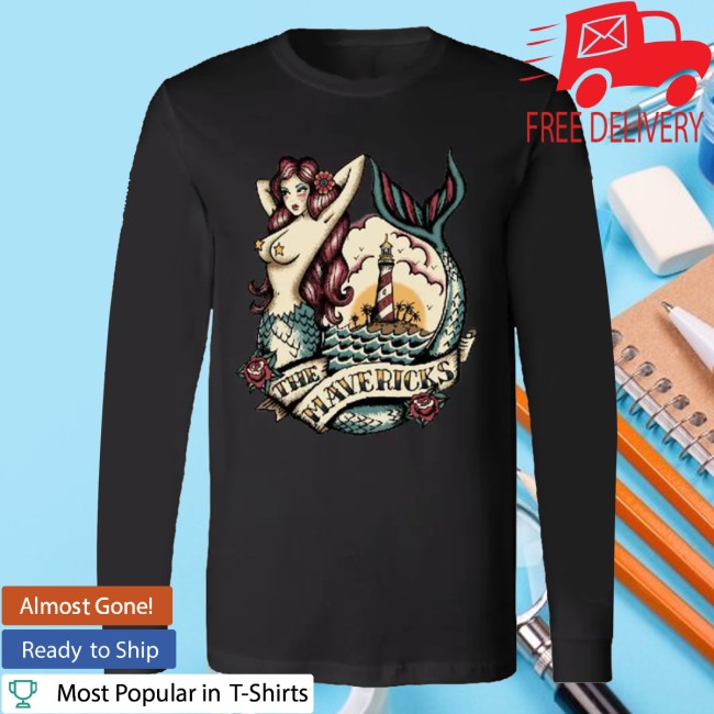 kenny The Mavericks Merch Mermaid Long Sleeve kenny The Mavericks Merch Mermaid Long Sleeve