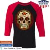 The Mavericks Merch Skull Rays Raglan Tee 3 kenny The Mavericks Merch Skull Rays Raglan Tee