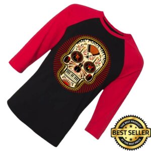 kenny The Mavericks Merch Skull Rays Raglan Tee0 kenny The Mavericks Merch Skull Rays Raglan Tee0