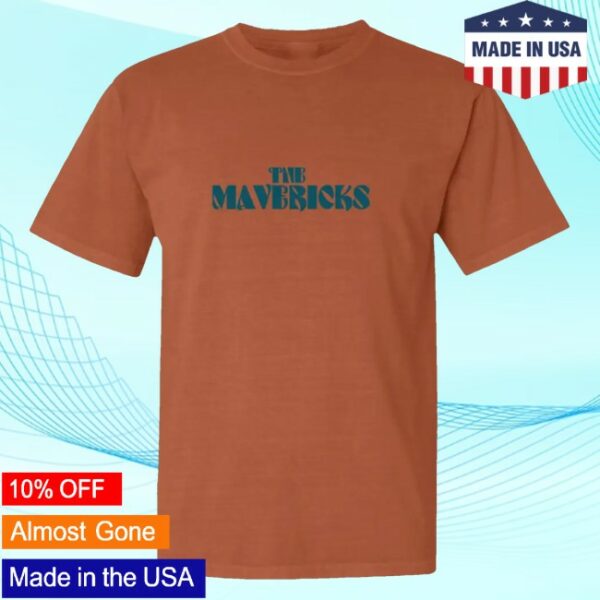kenny The Mavericks Merch Stacked Logo Tee