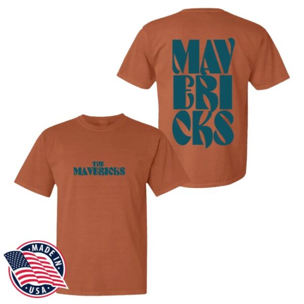 kenny The Mavericks Merch Stacked Logo Tee1