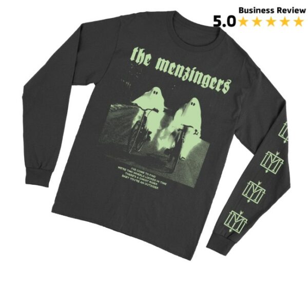 kenny The Menzingers Store Merch Ghost Long Sleeves