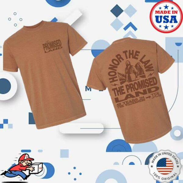 kenny The Promised Land Series Merch Honor The Law Shirtw