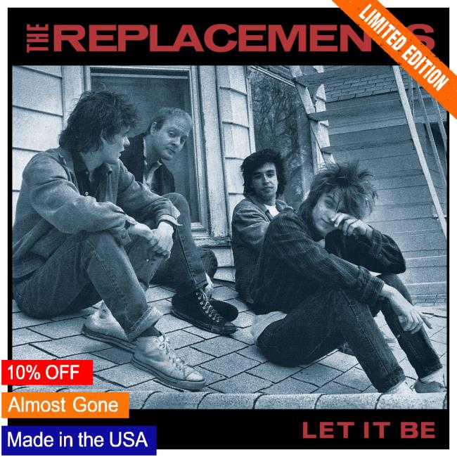 kenny The Replacements Official Let It Be Black Shirts kenny The Replacements Official Let It Be Black Shirts