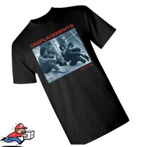kenny The Replacements Official Let It Be Black Shirtsw kenny The Replacements Official Let It Be Black Shirtsw