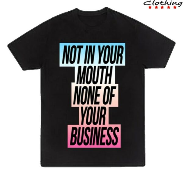 kenny The Teaches Of Peaches Store Merch Not In Your Mouth Trans Flag Shirts