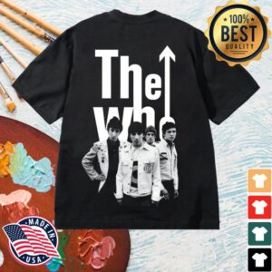 kenny The Who Merch Store The Who X Market D2c Exclusive Black And White Photography Shirta